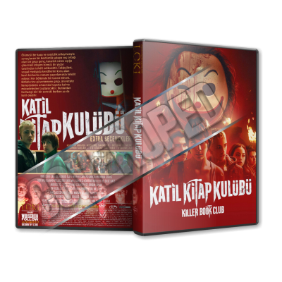 Katil Kitap Kulubü - Killer Book Club - 2023 Türkçe Dvd Cover Tasarımı